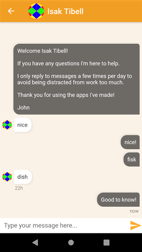 Stay in Touch - John Tibell Screen 2