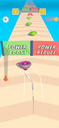 Android application Spinner Evolution screenshort