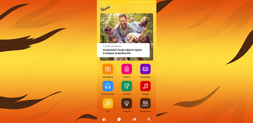 Android application Tygryski screenshort