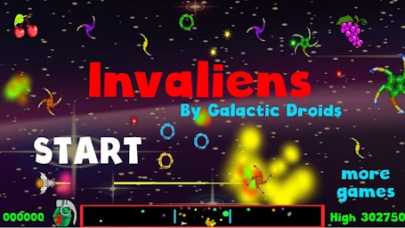 Invaders & Aliens :- Invaliens, Galaxy Defender.