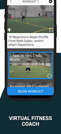 Screenshot of Football - Speed & Agility