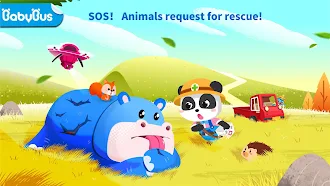 Game screenshot Baby Panda: Care for animals mod apk