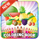 Fruit Coloring Books and Drawing Books for kids icon