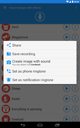 Voice changer with effects 3.7.7 Screenshots 12