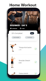 Workout at home u2013 Home fitness android2mod screenshots 5