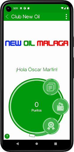 Android application Club New Oil screenshort