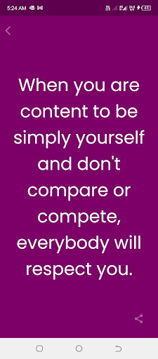 Affirmations4Today Screen 2