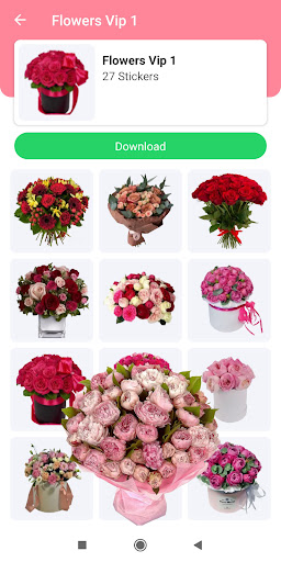 Flowers Stickers For WASticker Screen 3