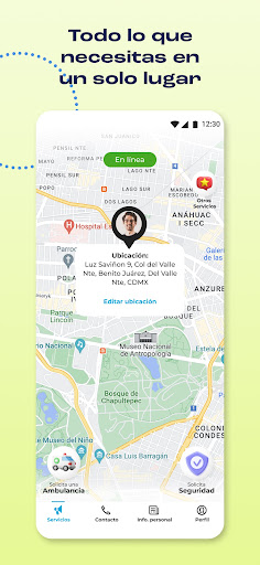 Android application Anngel screenshort