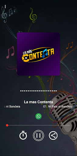 Android application La mas Contenta screenshort