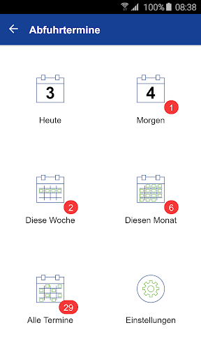 GIB - Abfall App Wesermarsch Screen 2