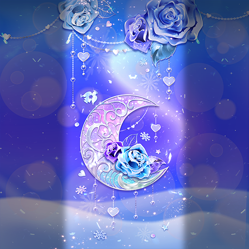 Winter Crescent Moon-Wallpaper logo