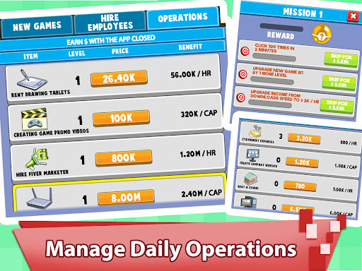 Video Game Tycoon idle clicker - Simulation - games