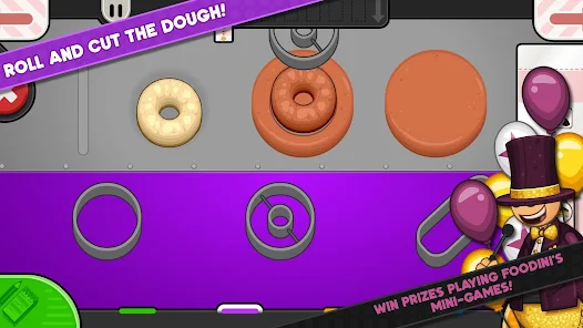 Papa's Donuteria - Game Preview (First Day Tutorial) 