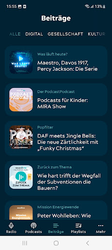 detektor.fm | Onlineradio Screen 3