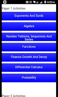 Grade 12 Mathematics Mobile Application  Screenshots 2