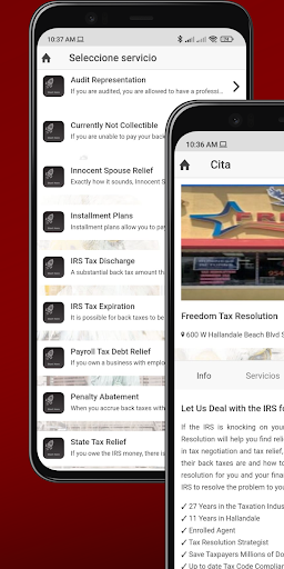 TAX RESOLUTION Screen 3
