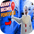Scary Clown Granny Pennywise 3.0
