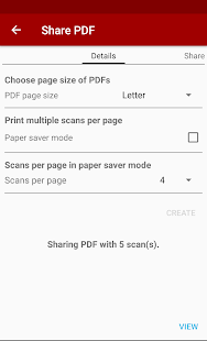 Droid Scan Pro PDF Screenshot