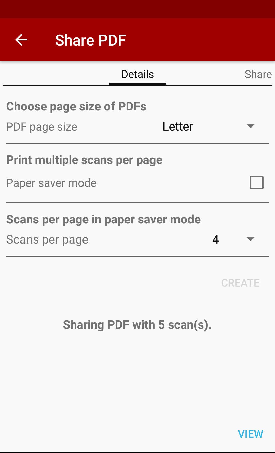 Android application Droid Scan Pro PDF screenshort