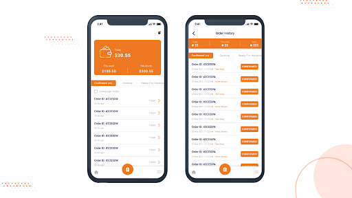 Android application food bites Restaurant app screenshort