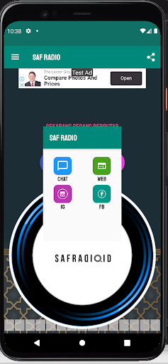 SAF Radio Screen 3