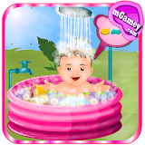 Baby Outdoor Bathing icon