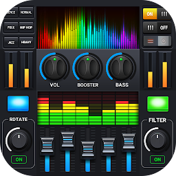 「音樂播放器 - MP3 播放器和低音增強器」圖示圖片