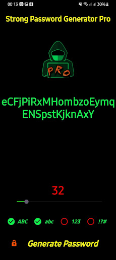 Strong Password Pro Screen 2