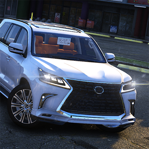 SUV LX 570: City Car Driving logo