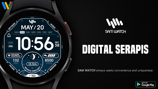 Android application SamWatch Digital Serapis screenshort