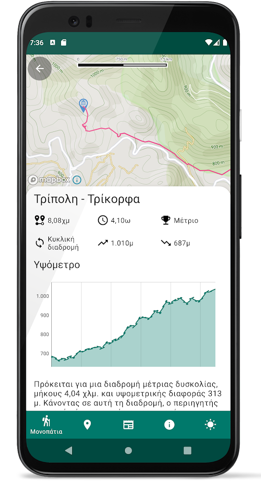 #3. Tripolis Trails (Android) Ved: CODABLE GR