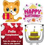 Cover Image of Download stickers happy birthday  APK