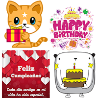 Stickers de cumpleaños