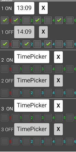 Bluetooth spray timer Screen 3