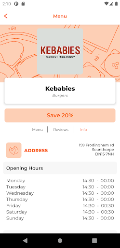 Kebabies DN15 Screen 2