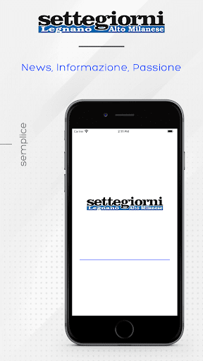 Android application settegiorni Legnano - Alto Mil screenshort
