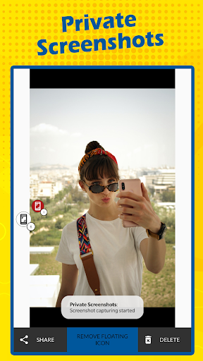 Android application Private screenshot app screenshort