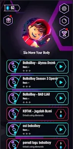 BoBoiBoy Galaxy Tiles Hop
