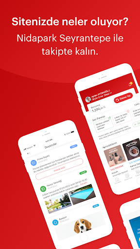 Android application Nidapark Seyrantepe screenshort
