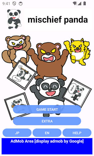 Android application mischief panda screenshort