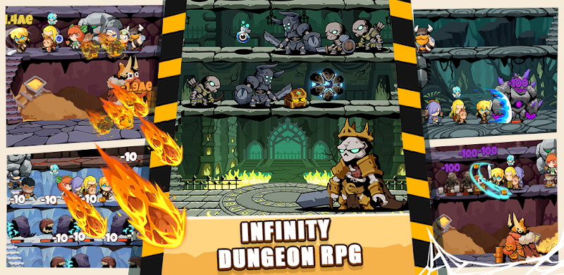 Tap Dungeon Hero:Idle Infinity RPG Game