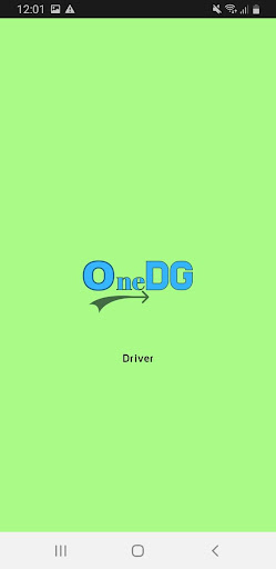 Android application OneDG Driver screenshort