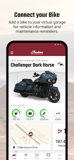 Screenshot of Indian Motorcycle®