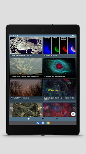 Nasa Image Search Screen 3