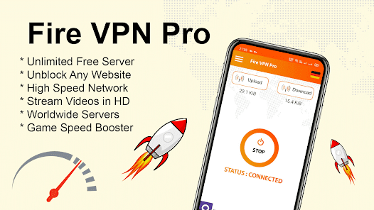 Fire VPN Pro - High Speed VPN  screenshots 1