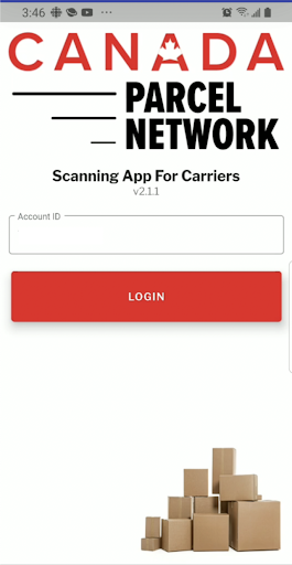 Android application Canada Parcel Network screenshort