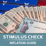 Stimulus check inflation guide icon
