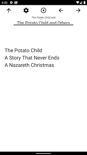 Android application Book, The Potato Child and Oth screenshort