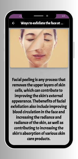 Facial exfoliation methods Screen 3